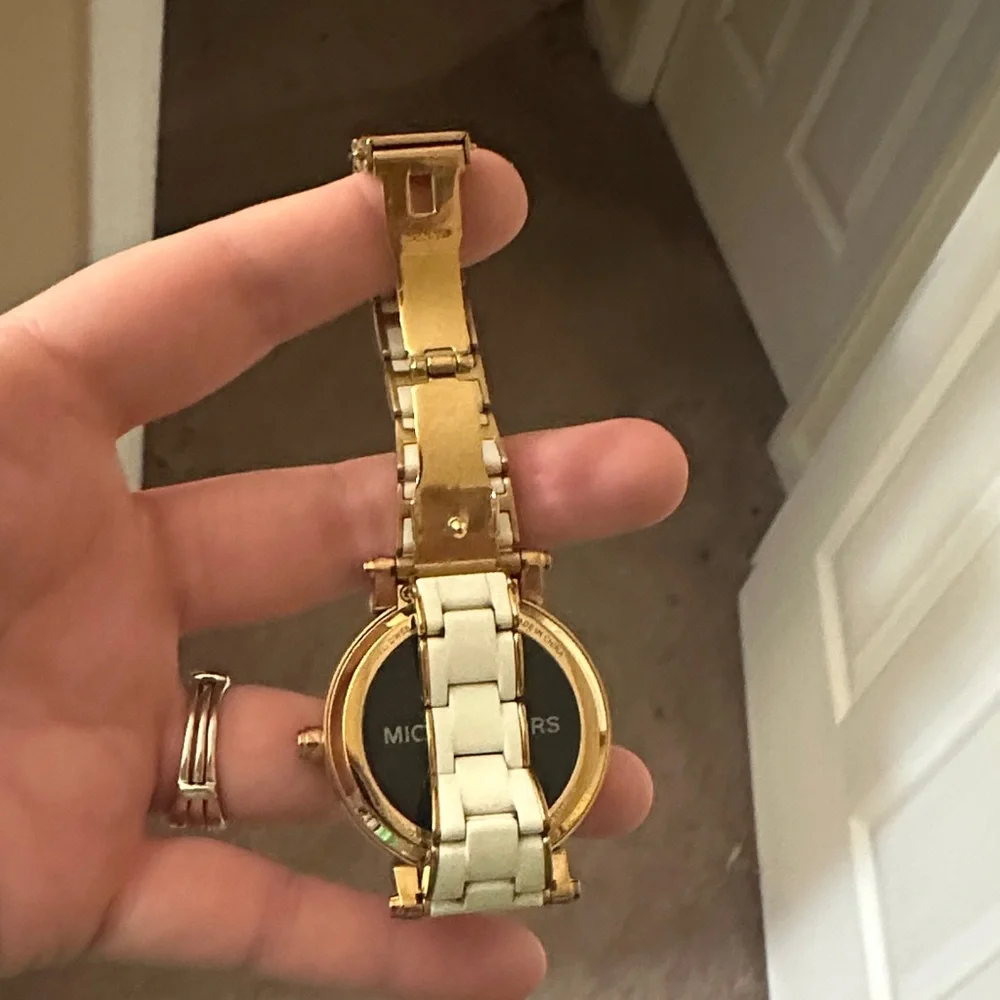 Michael Kors Gold and Cream Smartwatch